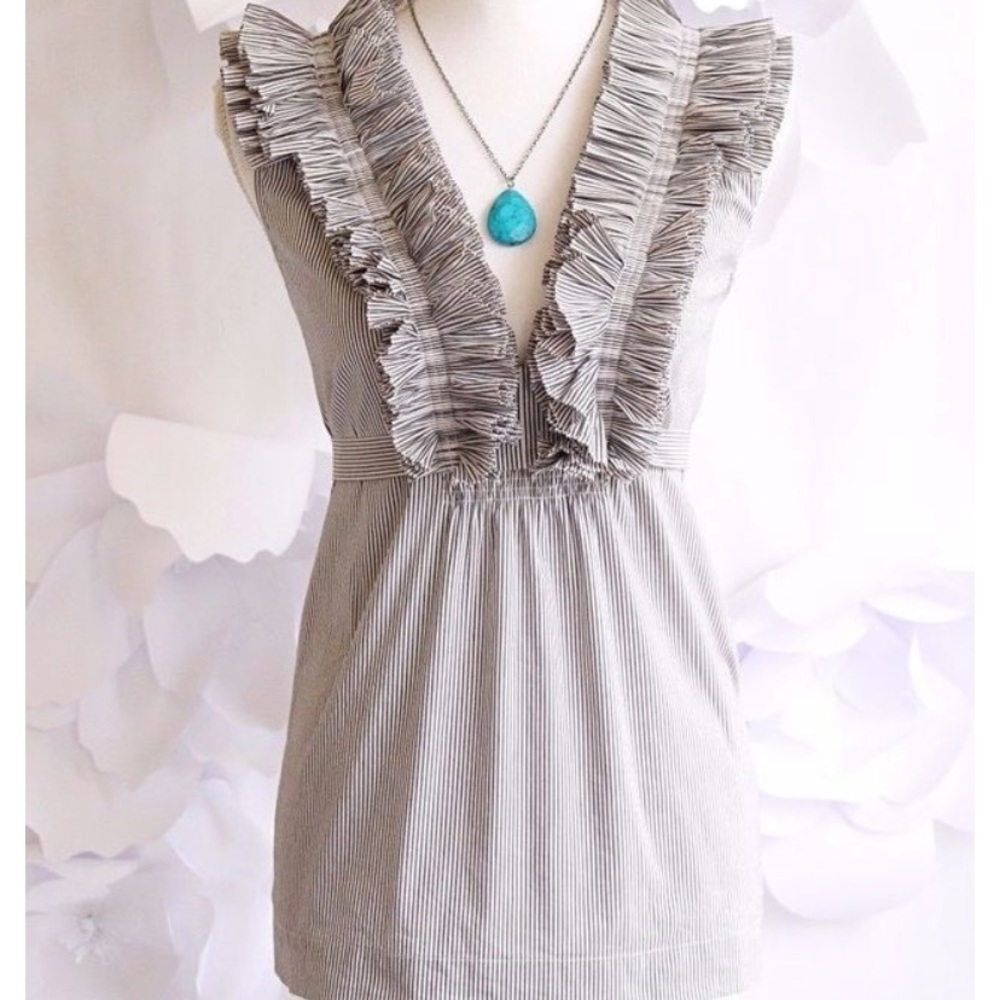 BCBG MaxAzaria striped top